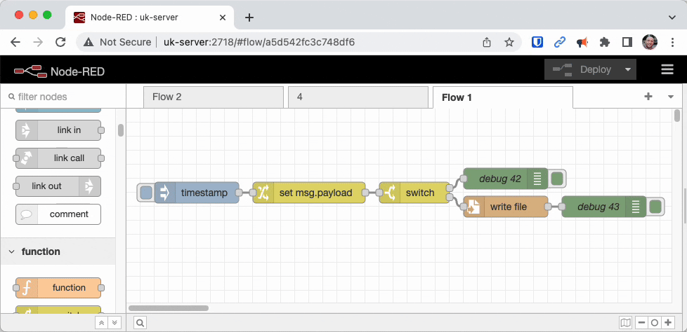 Importing and exporting your flows